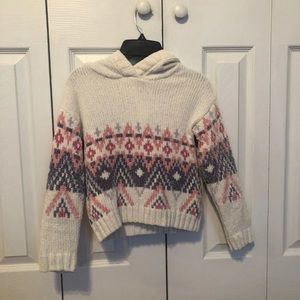 Justice Girl's Hooded Sweater Size 8